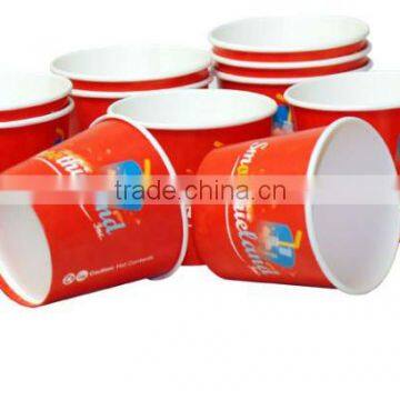 Custom Printed Frozen Yogurt and Ice Cream Paper Bowls