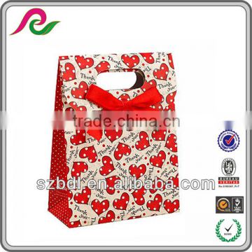 Alibaba promotion small decorative gift paper bag for wedding / birthday