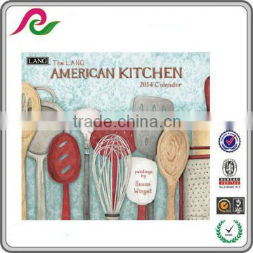 2014 Printable American Kitchen Wall Year Calendar