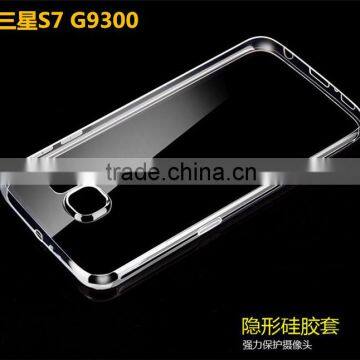 Thin Slim Transparent Clear Soft TPU case for Galaxy S7/S7 edge/S7 plus