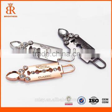 Hot sale zipper puller design zipper puller with logo metal zipper puller