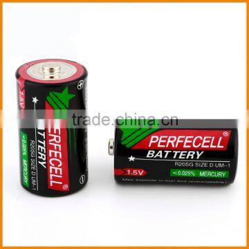 2016 R20 D High Power Batteries Dry Made in China