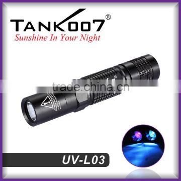 2015 best selling geological survey uv led flashlight from TANK007 manufacturer