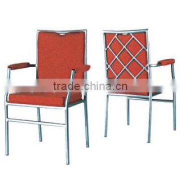 Hot Sell comfortable net back armrest wedding banquet party chair
