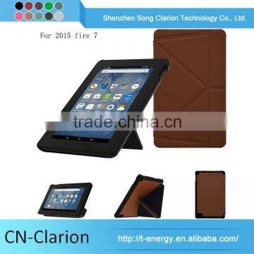 Factory Price Hot New Products Customizable Tablet Case Tablet Pc Case for fire 7 origami case