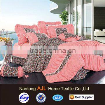 2015 new products Korea cotton bedding set