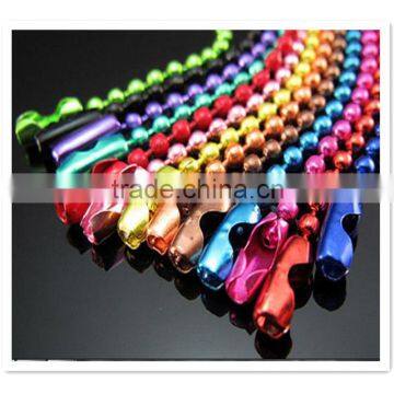 fashion color bead chain(colored ball chain)