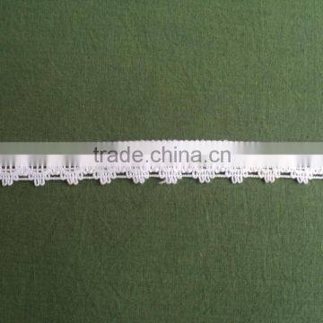 100% Cotton Knitted Computer Design Lace / 100% Cotton Garments Wear Lace photo-4