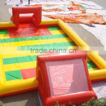 0.9mm Pvc Outdoor Cheap Inflatable Soccer Game Field photo-2