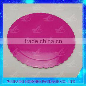 Pink Cardboard Paper Board For Cake Base Decoration photo-3