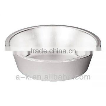 Aluminum circular wash tub for children