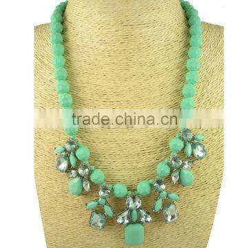 women's latest design beads necklace jewelry wholesale Yiwu supplier