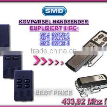 Aftermarket SMD LW433-1, LW433-2, LW433-3 compatible remote 433,92mhz