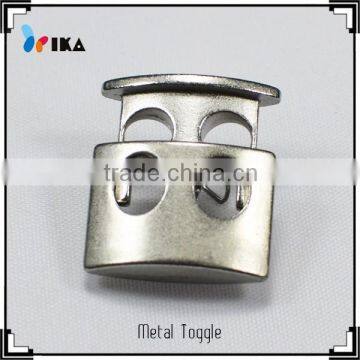 zinc alloy Metal cord stopper or toggles for high end-line