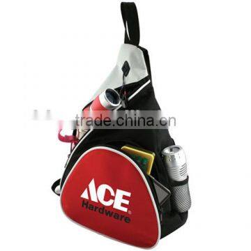 600D Polyester Splash Side Sling Pack Sport Sling Bag