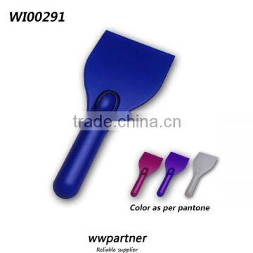 Custom Logo Hard Plastic Car Ice Scraper with Handle for Promotion Wholesale