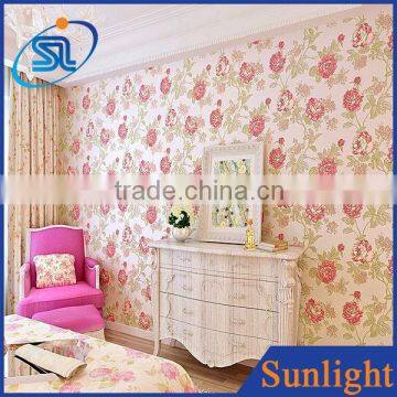 country fresh sofa living room wallpaper non-woven wallpaper beautiful wallpapers
