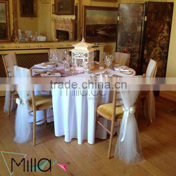 100% Polyester Material and Wedding,Party,Banquet,Hotel,Outdoor Use Elegant Wedding Tablecloths