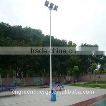 Q235 steel outdoor high mast pole with china factory price professional design all application