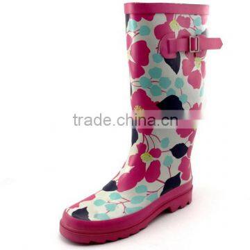 pink design your own rain boots 2014 women shoes