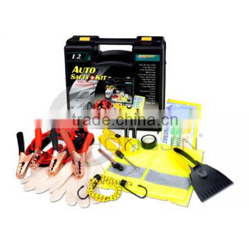 12pcs Industrial Car Emergency Repairing Tools Safety Kit