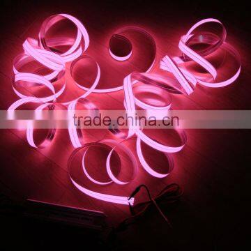 High brightness Cuttable electroluminescent tape / Cuttable electroluminescent strip / Cuttable electroluminescent belt