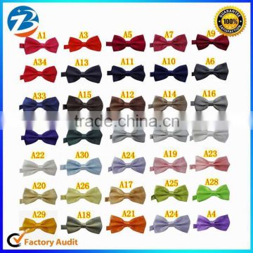 HOT Fashion Unisex Men and Lady Bowtie 36 Solid Colors in Stock                        
                                                Quality Choice