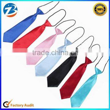 Wholesale Cheap Fashion School Uniform Boys Ties with Elastic Cord                        
                                                Quality Choice