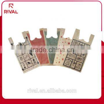 Economic Plastic Shopping T-shirt Bag photo-4