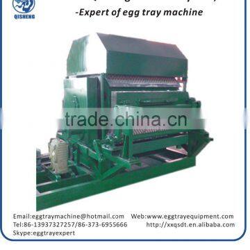 QS 8 faces rotary recycle paper egg plate making machine egg tray production line