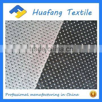 High Quality Polyester Knitted Brushed Mesh Fabric With Hole Size 1mm photo-6