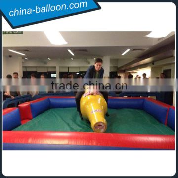 5m inflatable rodeo bottle inflatable mechanical bucking bottle in high quality