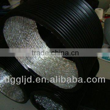 Aluminum foil PVC composite duct