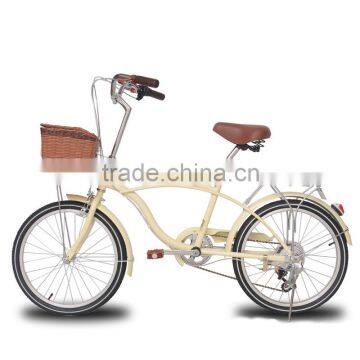 20 inch bicycle woman 7 speed high-carbon steel gear bicycle