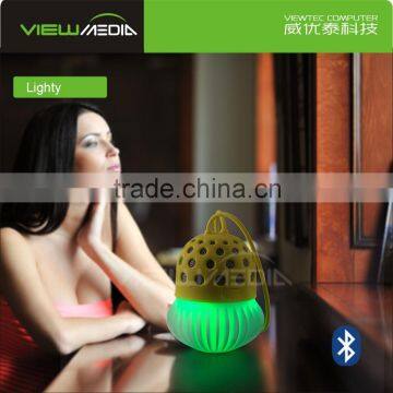 New product 2016 led light bulb Bluetooth speaker for pc phone