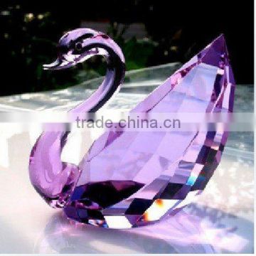 Crystal Swan for decoration