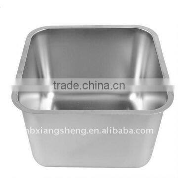 single bowl stainless steel sink