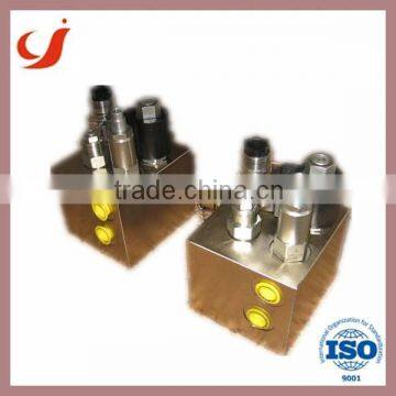 Hydraulic Relief Valve Block for Vibration Control