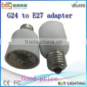 Gx24 to e27 adapter,g24 adapter,g24 to e27 adapter