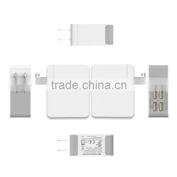 New 4 Ports 4.8A Travel Charger With EUUSAUUK Plug photo-6