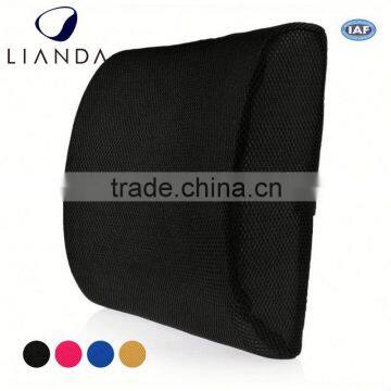 memory foam lumbar foam cushion,ergonomic back support cushion,waist back cushion