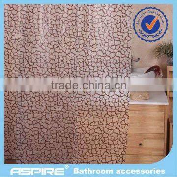 peva material led shower curtain