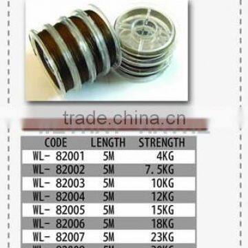 wire leader material 7x7 vey stong stainless steel wire in spool