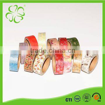 Alibaba Express China Custom Design Washi Paper Colorful Tape