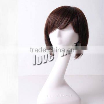 wholesale cheap price 100% virgin brazilian human hair full lace wigs jewish wig