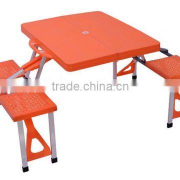 Wholesale Aluminum Outdoor Dinner Portable Camping Folding Table With 4 Chairs photo-4