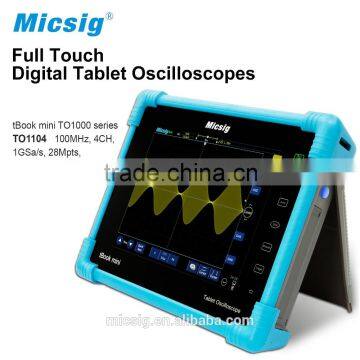 100MHz Digital Tablet oscilloscope with 8'' discplay, 4 channels 28Mpts memoery depth