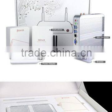 Thin Client Computer Fanless Low Voltage Cpu Intel i3 Mini pc photo-5