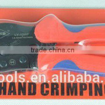 Energy-saving Mini Ratchet Crimping Tool Sleeves Clamp for Wire-end Ferrules 1-10mm2,ferramenta,terminal Tools,crimpers photo-6