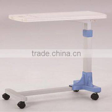 2016 F-33 ABS Hospital Movable Over Bed Table, Hospital Bed Dining Table